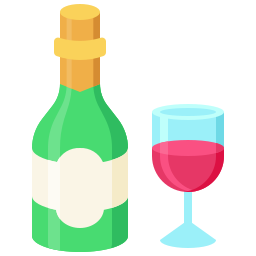 Wine bottle icon