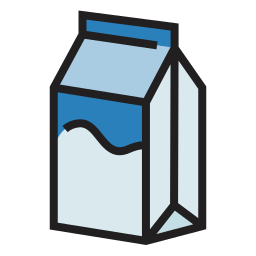 Milk box icon