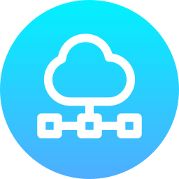 serveur cloud Icône