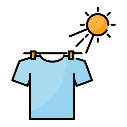 Dry cleaning icon