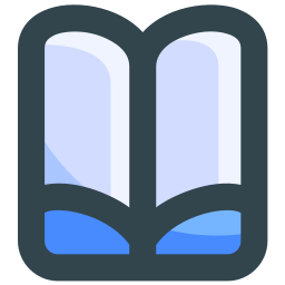 Reading book icon