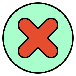 拒絶 icon