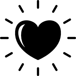 lichte hartvorm icoon
