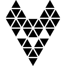 polygonales rattengesicht icon