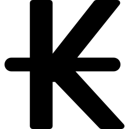 simbolo di valuta kip del laos icona