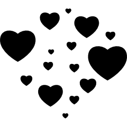 corazones icono