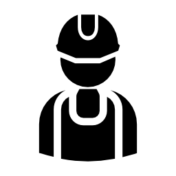 便利屋労働者のシルエット icon
