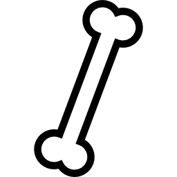 Bone outline variant icon
