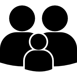 가족 실루엣 icon