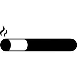 sigaretta accesa icona