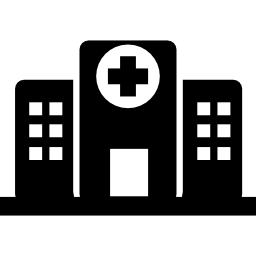 Hospital buildings icon
