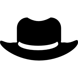 variante de sombrero de vaquero icono