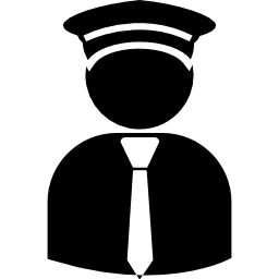 帽子とネクタイをしたパイロット icon