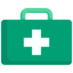 First aid box icon