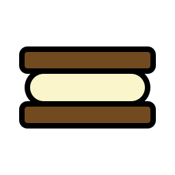 Ice cream sandwich icon