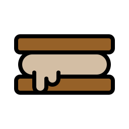 ijs sandwich icoon
