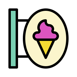 heladería icono