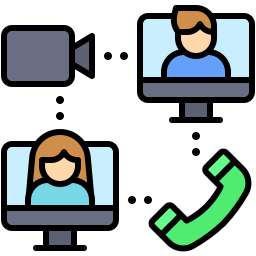 Telecommuting icon
