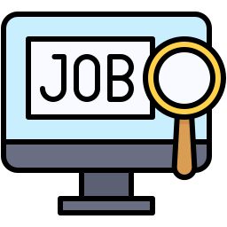 Job hunting icon