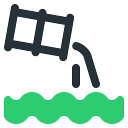 zanieczyszczenie wody ikona