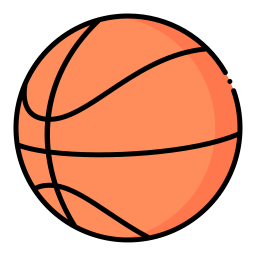 ballon de basket Icône