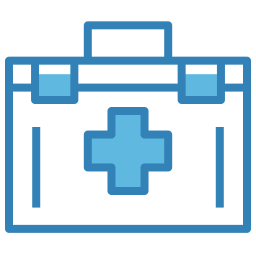 First aid kit icon