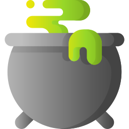 Magic pot icon
