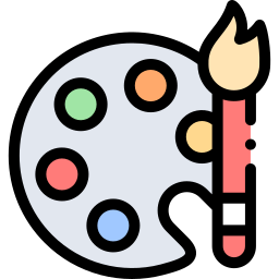 Paint palette icon