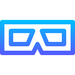 3d glasses icon