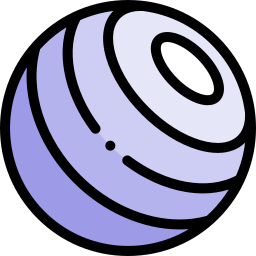 pelota de pilates icono
