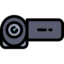 cámaras de vídeo icono