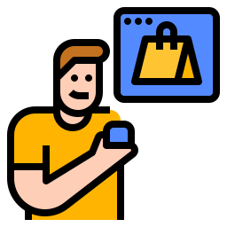 소비자 행동 icon