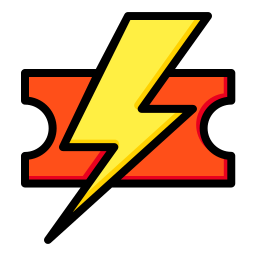 vendita flash icona