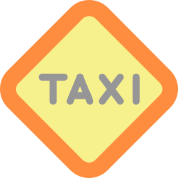 taxi halte icoon
