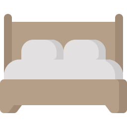 Королевская кровать иконка