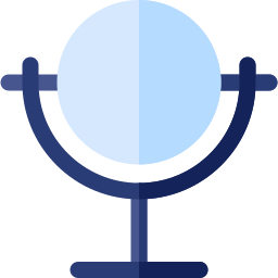 Hand mirror icon