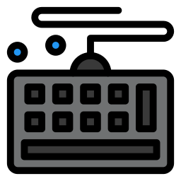 teclado inteligente icono