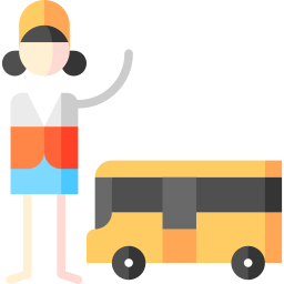conductor de autobús icono