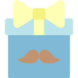 caja de regalo icono