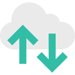 Cloud computing icon