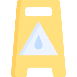 pavimento bagnato icona
