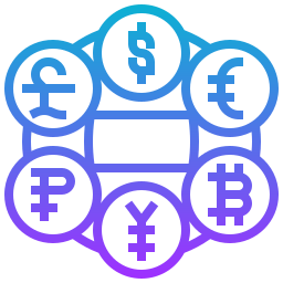 Money exchange icon