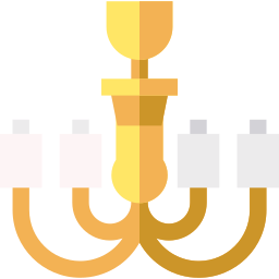 Ceiling lamp icon