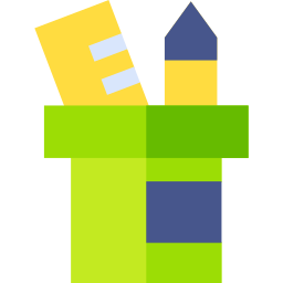 Pencil case icon