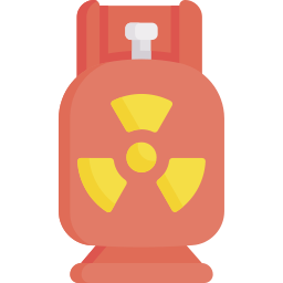 Gas cylinder icon