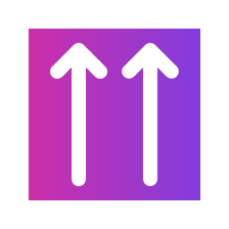 Up arrows icon