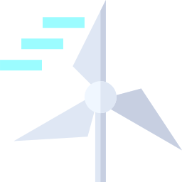 l'énergie éolienne Icône
