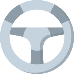 Steering wheel icon