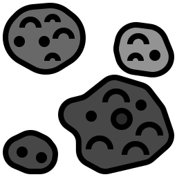 asteróide Ícone