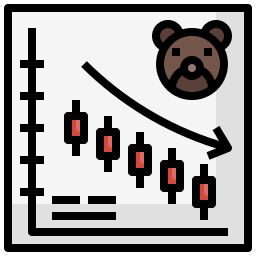 bear market Ícone